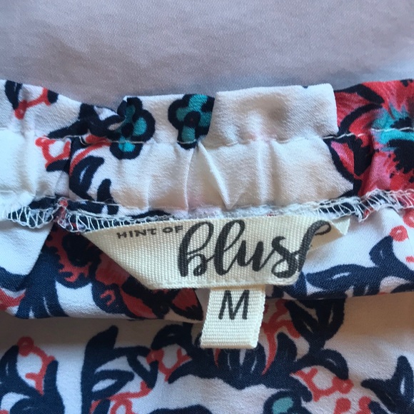 Blush Boho off-shoulder Top - Picture 4 of 5